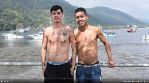 Nicolas Cairo another muscle stud, but ends up being the bottom bitch! I like to go somewhere warm when winter arrives. I hate cold weather.